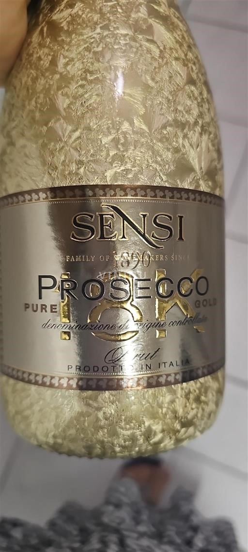 Véneto Prosecco Sensi 18K Gold Sin añada