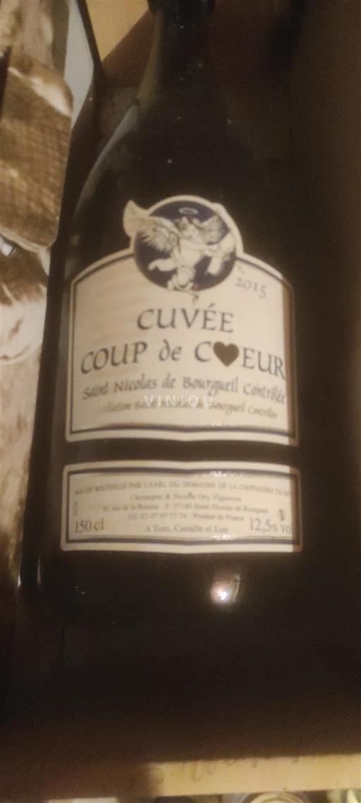 Loiretal Saint-Nicolas-De-Bourgueil La Chopinière du Roy Coup de Coeur 2015