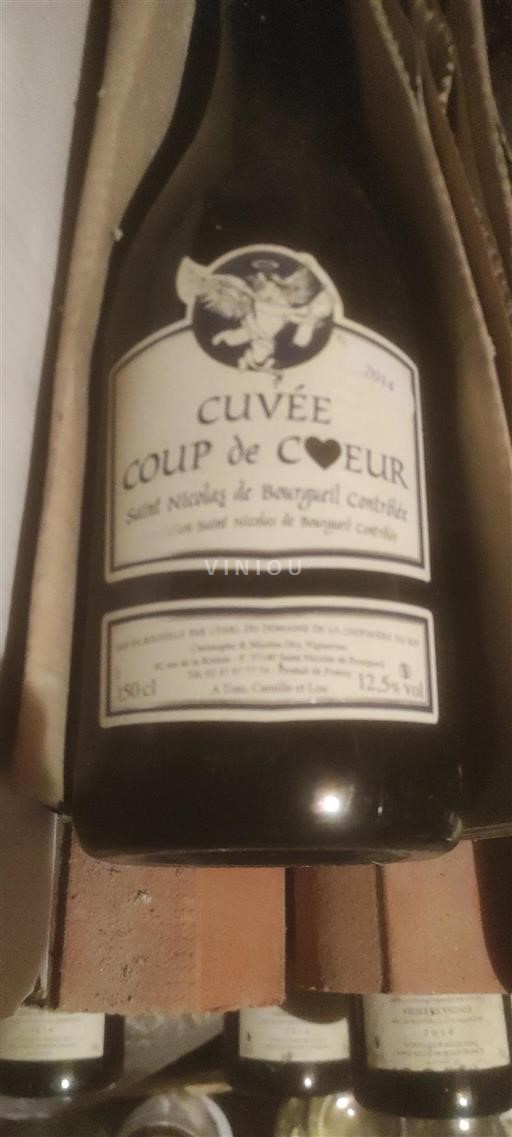 Loirevallei Saint-Nicolas-De-Bourgueil Domaine La Chevalerie Coup de Cœur 2014