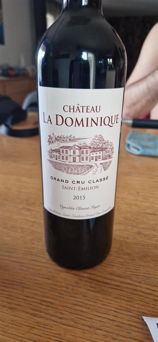 Bordeaux Saint-Émilion Grand Cru Grand Cru Château La Dominique 2015