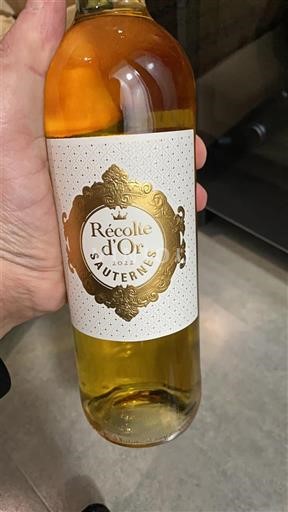 Bordeaux Sauternes Récolte Or 2022