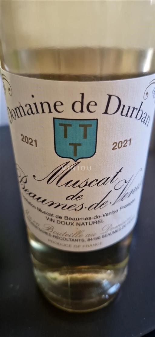 Valle del Rodano Moscato di Beaumes-de-Venise Domaine Durban 2021