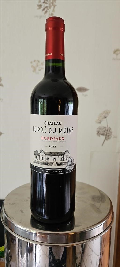 Burdeos Bordeaux Château Le Pré du Moine 2022