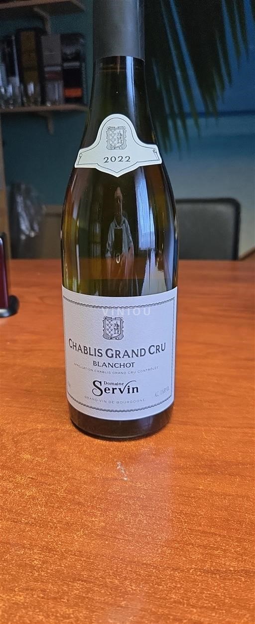 Borgoña Chablis Grand Cru Domaine Servin Blanchot 2022