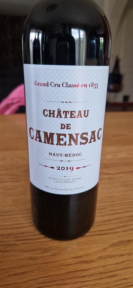 Burdeos Haut-Médoc Grand Cru Château Camensac 2019