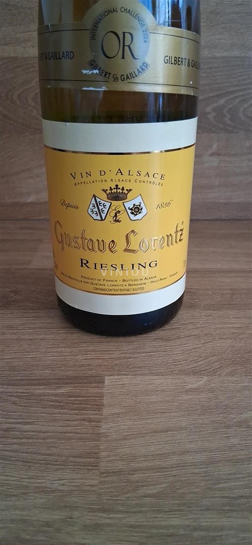 Alsace Gustave Lorentz Riesling 2023