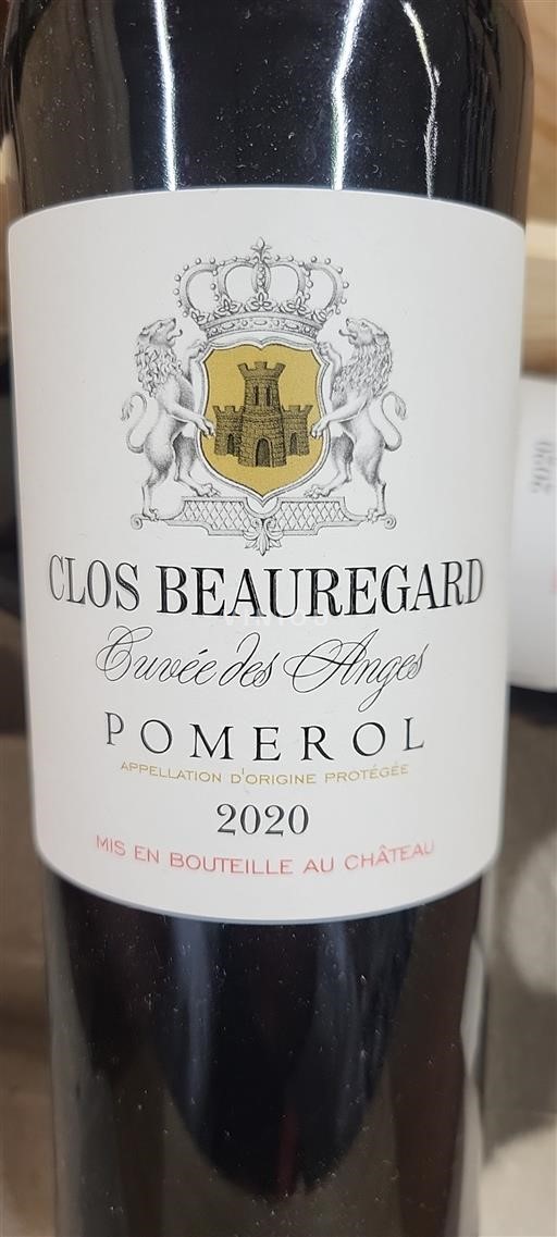 Bordeaux Pomerol Clos Beauregard des Anges 2020