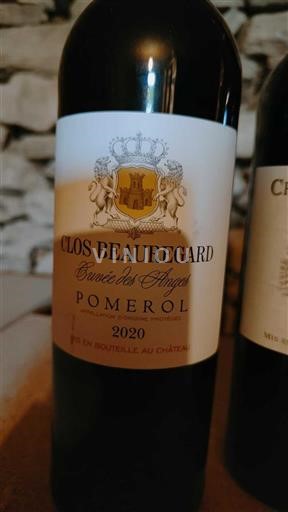 Bordeaux Pomerol Clos Beauregard des Anges 2020