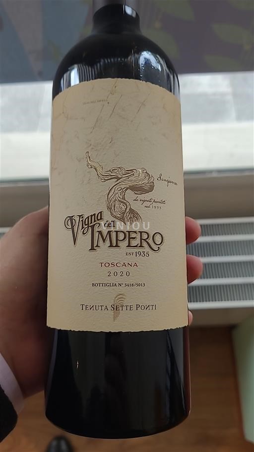 Tuscan Wines Unspecified Tenuta Sette Ponti Vigna dell'Impero 2020