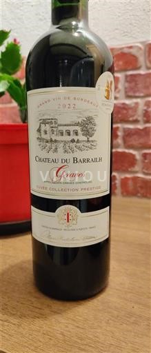 Bordeaux Graves Château Barrailh Collection Prestige 2022