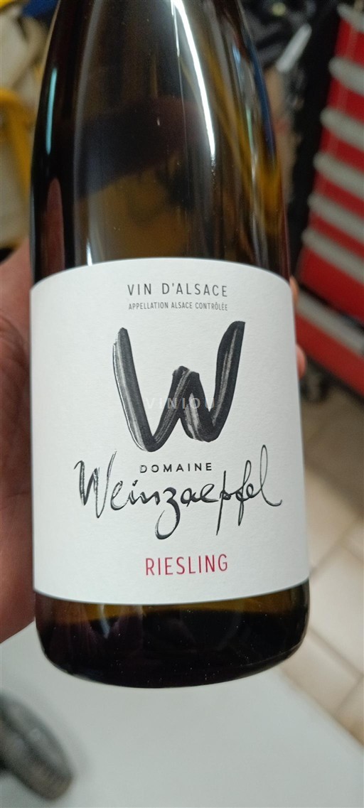 Alsace Domaine Weinzaepfel Riesling Không niên vụ