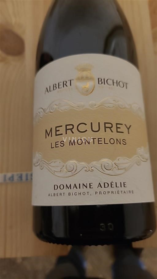 Bourgogne Mercurey Albert Bichot Les Montelons Icke årgångsbetecknad