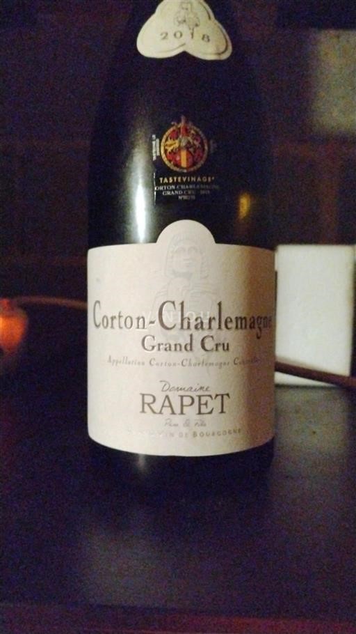 Burgund Corton-Charlemagne Grand Cru Domaine Rapet 2018