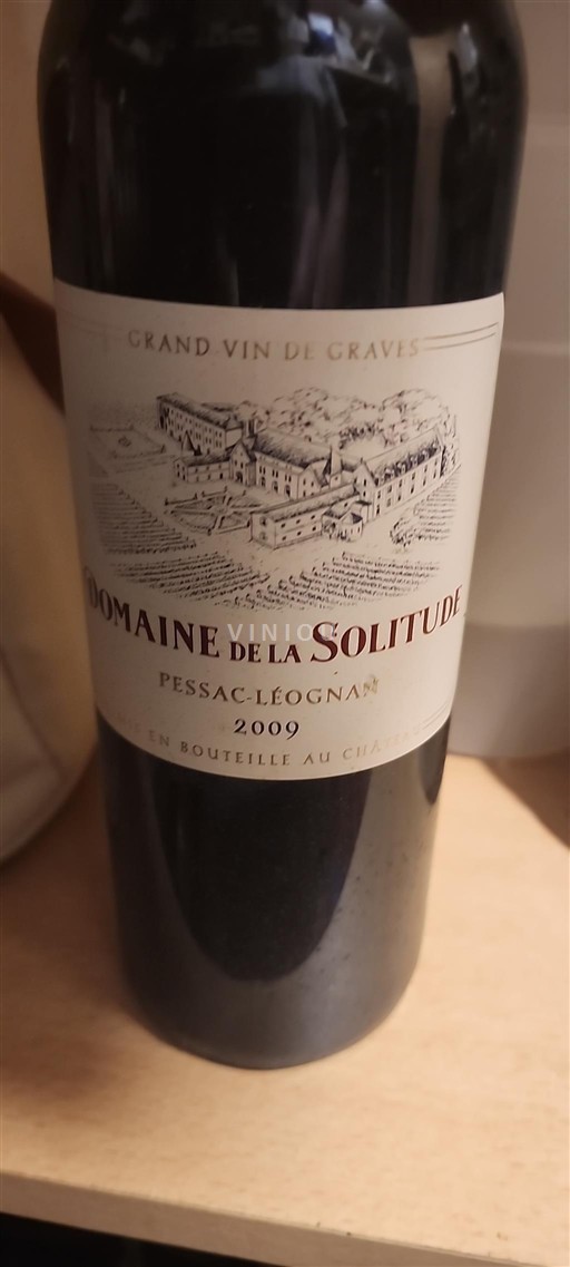 Bordeaux Pessac-Léognan Domaine La Solitude 2009
