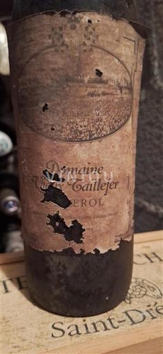 Bordéus Pomerol Château Taillefer 2001