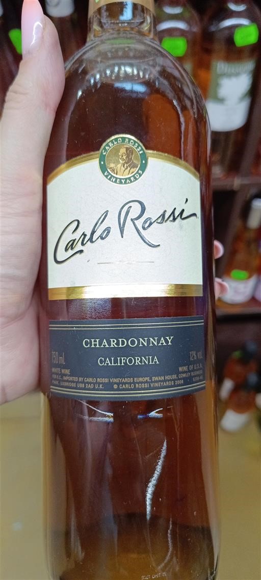 California AVAs Unspecified Carlo Rossi Chardonnay Non-Vintage