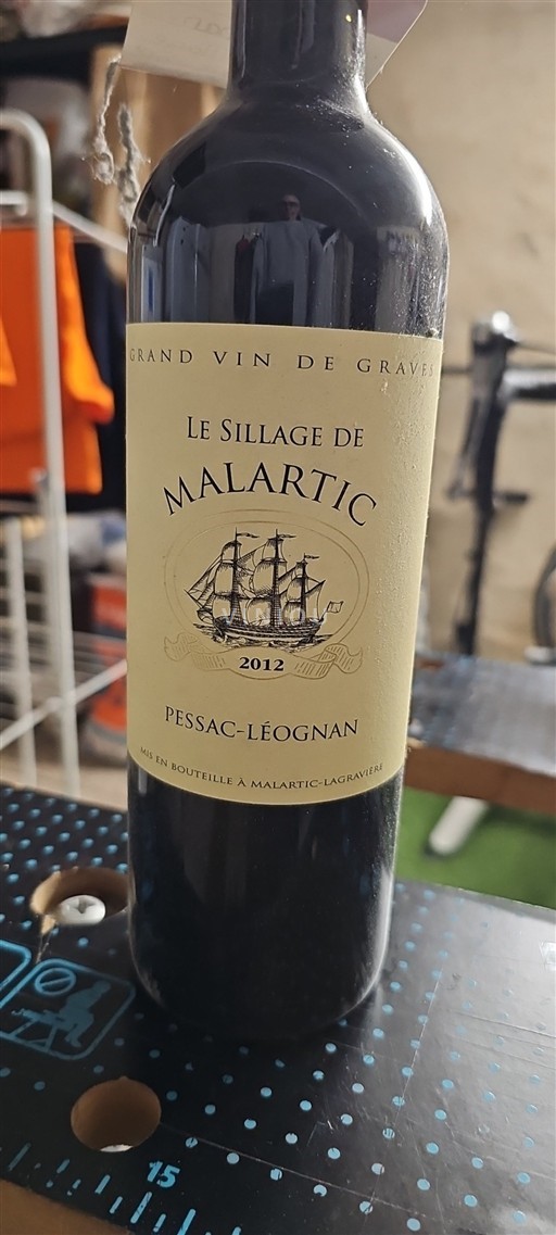 Bordeaux Pessac-Léognan Malartic-Lagravière Le Sillage de Malartic 2012
