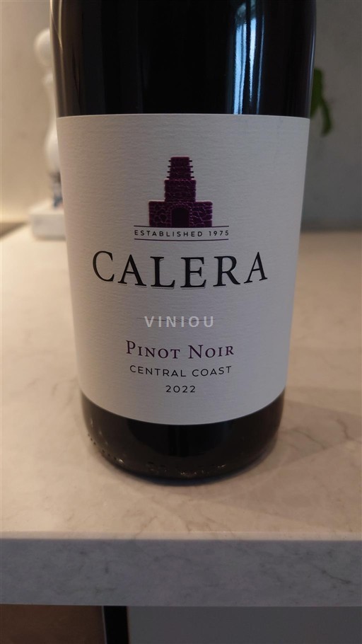 Vùng trồng nho được cấp phép California Central Coast Calera 2022