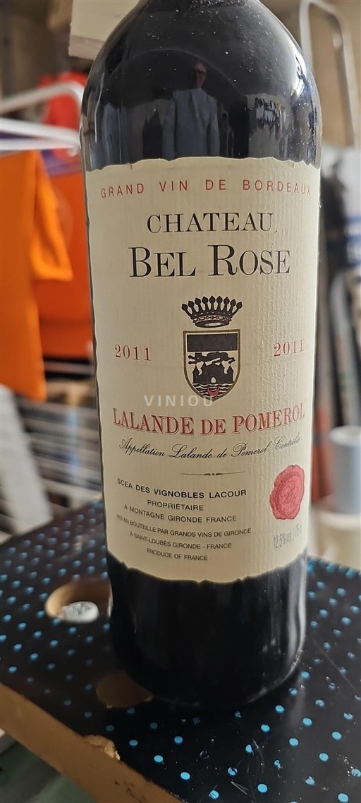 Bordeaux Lalande-de-pomerol Château Bel Rose 2011
