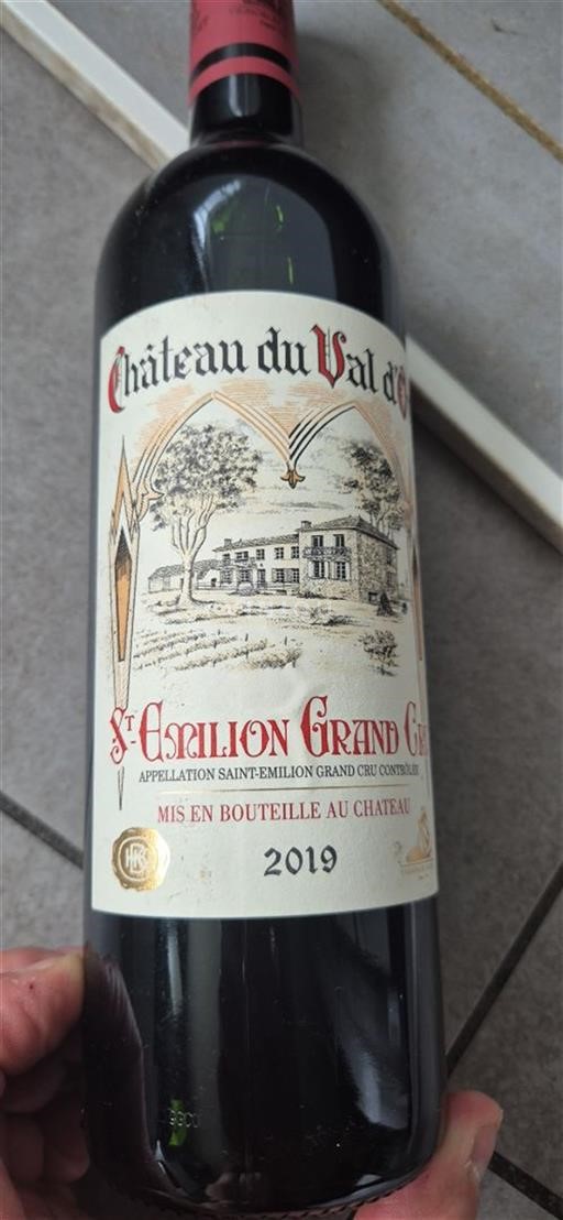 Burdeos Saint-Émilion Gran Cru Château Val Or 2019