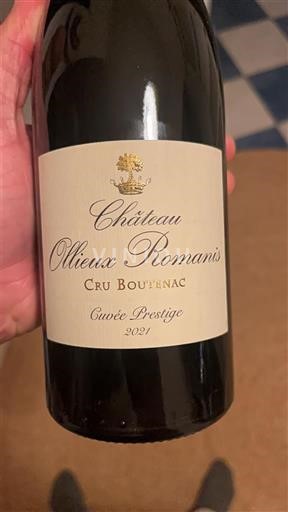 Languedoc Corbières-boutenac Château Ollieux Romanis Prestige 2021