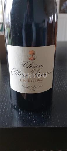 Languedoc Corbières-boutenac Château Ollieux Romanis Prestige 2021