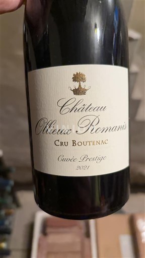 Languedoc Corbières-boutenac Château Ollieux Romanis Prestige 2021