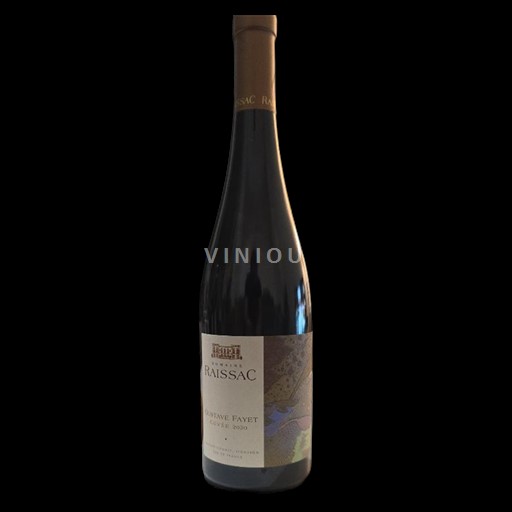 Vin Rouge sec Gustave Fayet Domaine Raissac 2020 France Languedoc et Roussillon Pays d'oc IGP hve