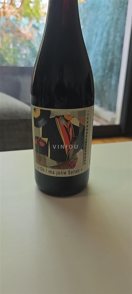 Vin Rouge sec Oh ! ma jolie Syrah Benjamin Taillandier 2023 France Languedoc Vin de France bio