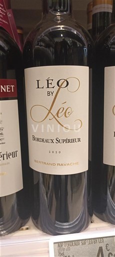 Burdeos Bordeaux superior Bertrand Ravache Léo by Léo 2020