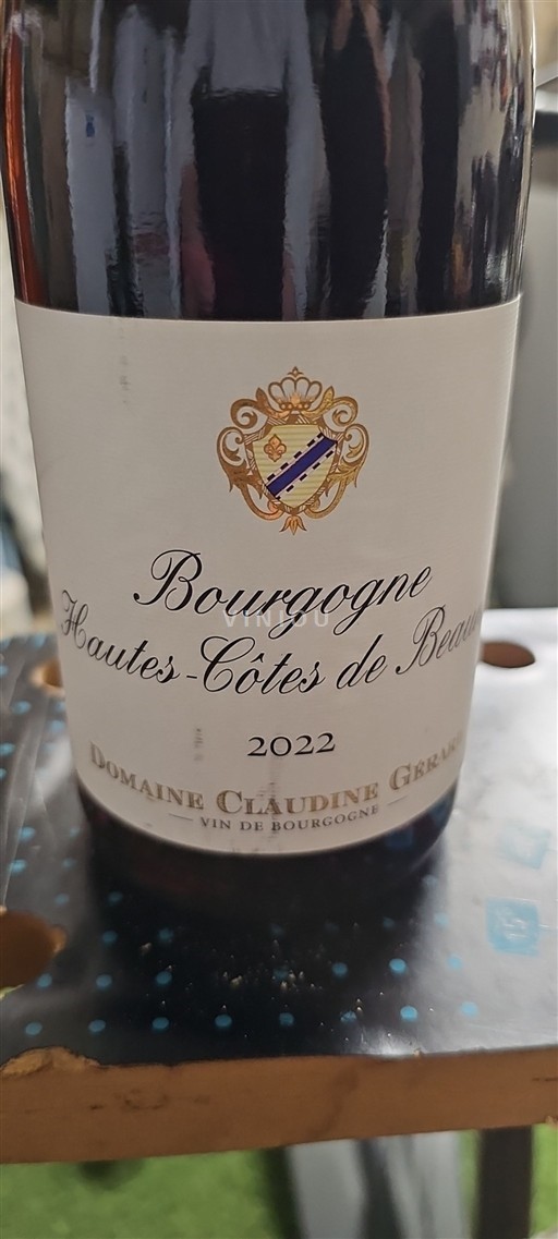 Burgund Hautes Côtes de Beaune Grand Cru Domaine Claudine Geraud 2022