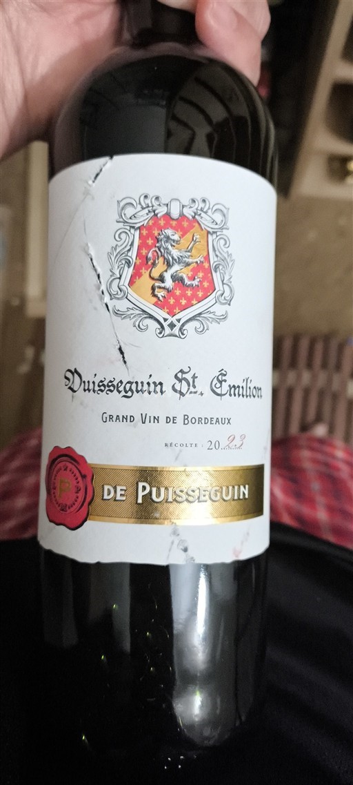 Bordeaux Puisseguin-saint-émilion Puisseguin St. Émilion 2023