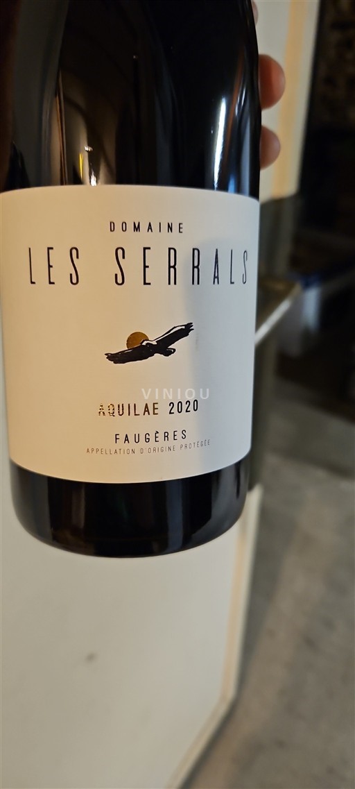 Languedoc Faugères Domaine Les Serrals Aquilae 2020