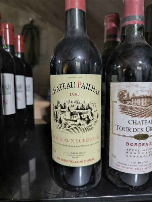 Burdeos Bordeaux superior Château Pailhas 1997
