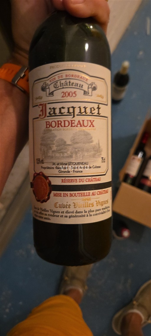 Burdeos Bordeaux Château Jacquet Vieilles Vignes 2005