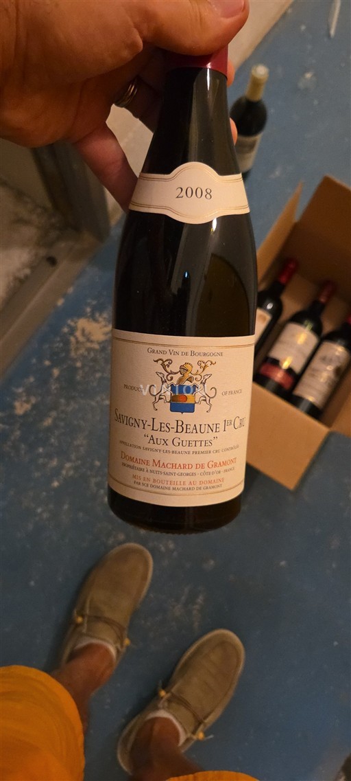 Bourgogne Savigny-lès-Beaune Premier Cru Domaine Machard de Gramont Aux Guettes 2008