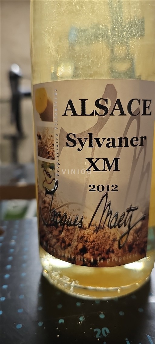Alsace Grand Cru Jacques Maety Sylvaner XM 2012