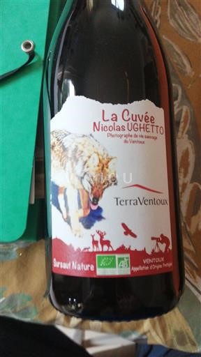 Rhônedalen Ventoux TerraVentoux La Nicolas Ughetto Icke årgångsbetecknad