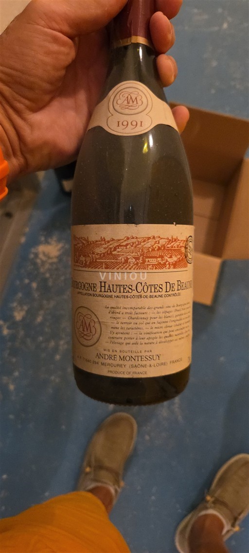 Burgund Hautes Côtes de Beaune André Montessuy 1991
