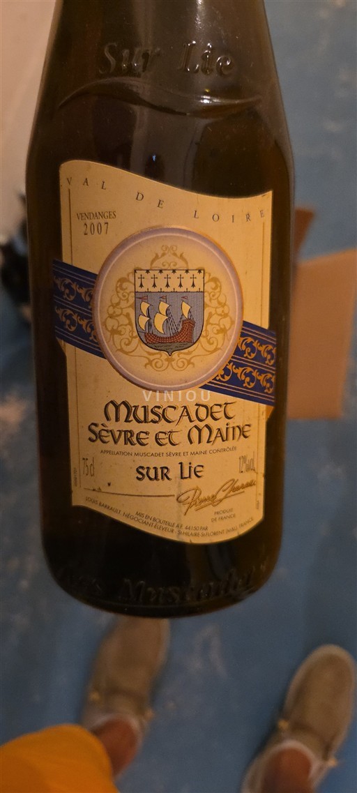 Loire Valley Muscadet Sèvre et Maine Sur Lie 2007