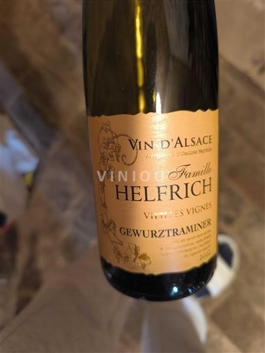 Alsace Grand Cru Famille Helfrich Vieilles Vignes 2021