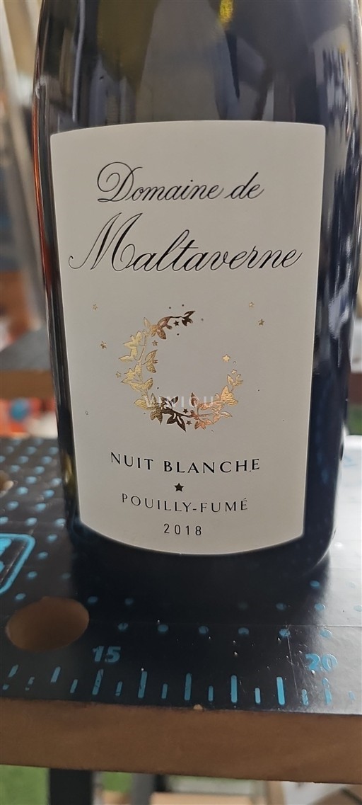 Loirevallei Pouilly-fumé Domaine Maltaverne Nuit Blanche 2018