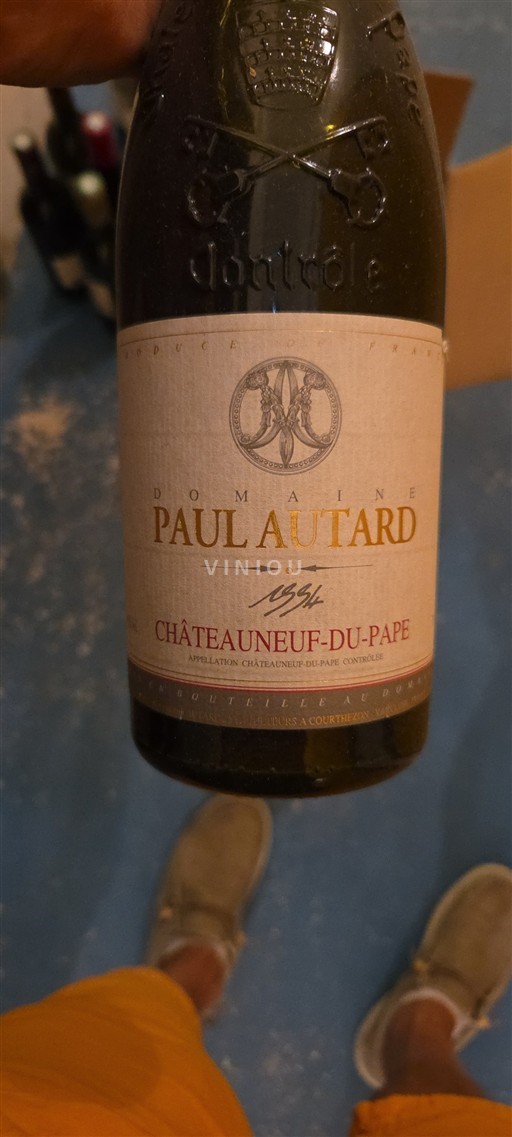 Valle del Ródano Châteauneuf-du-Pape. Domaine Paul Autard 1994