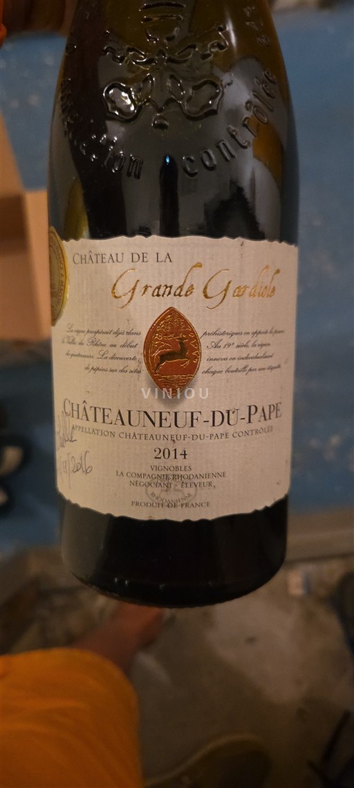 Rhônetal Châteauneuf-du-Pape Château La Gardiole 2014