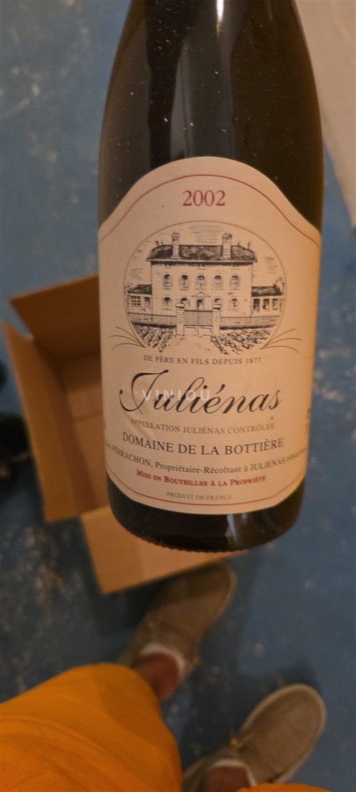 Beaujolais Juliénas Domaine La Bottière 2002