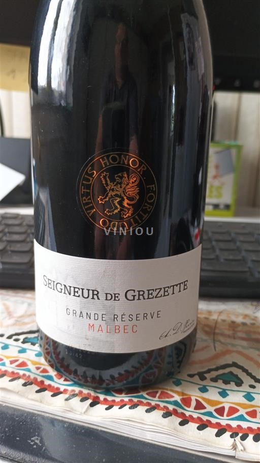 Sud-Ovest Cahors Château Grezette Grande Réserve Senza annata