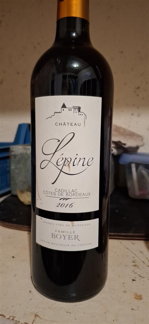 Bordeaux Cadillac-Côtes-de-Bordeaux Château Lépine 2016