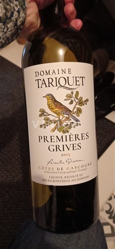 Tây Nam Côtes de Gascogne Domaine Tariquet Premières Grives 2023