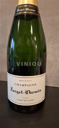 Champagne Champagner Forget-Chemin Carte Blanche Ohne Jahrgang