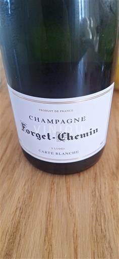Champagne Sâm-panh Forget-Chemin Carte Blanche Không niên vụ
